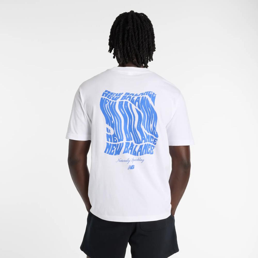 Férfi póló New Balance MT61B2STWT - fehér