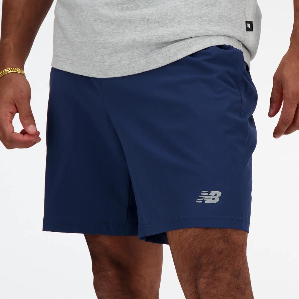 Férfi futónadrág New Balance MS41232NNY - sötétkék