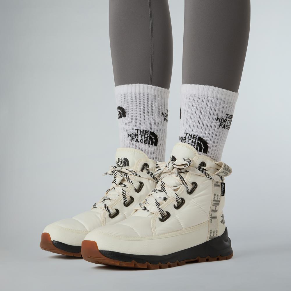 Női cipő The North Face Thermoball Luxe 0A817WQ4C1 - bézs