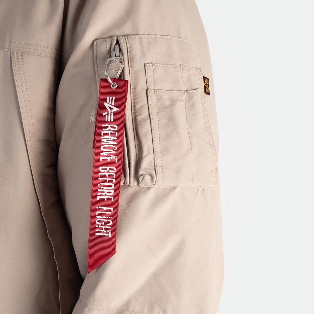 Dzseki Alpha Industries Puffer Parka 148124142 - bézs