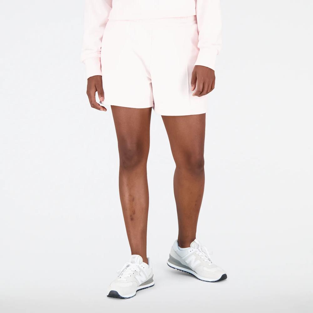 Női rövidnadrág New Balance WS23552WAN – rózsaszín