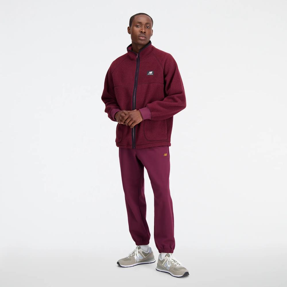 Férfi felső New Balance MJ33503NBY - gesztenyebarna