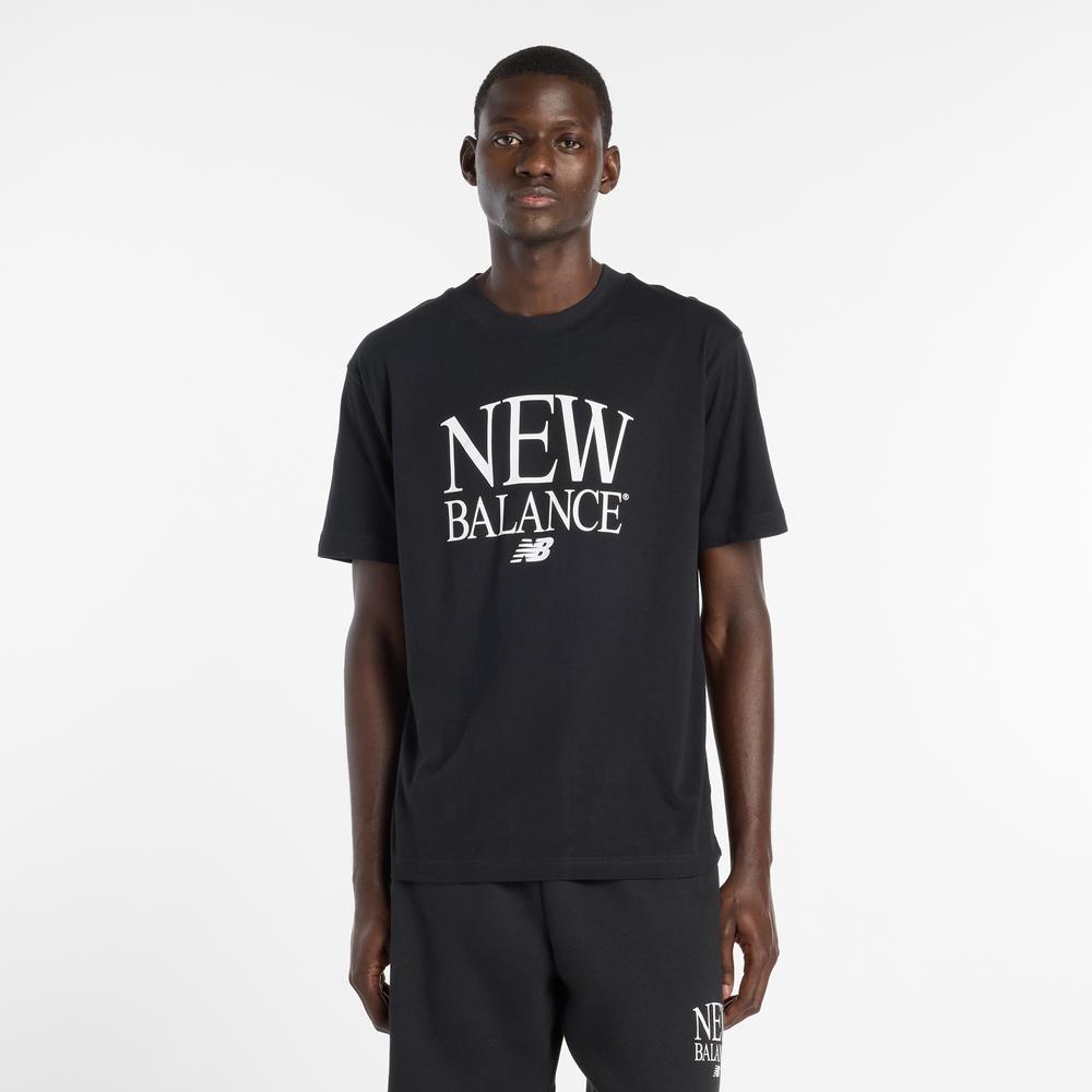 Férfi futópóló New Balance MT61X6EQBK - fekete