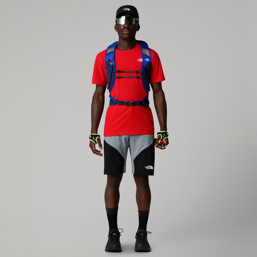 Férfi póló The North Face Lightning Alpine 0A87H7HCL1 - piros