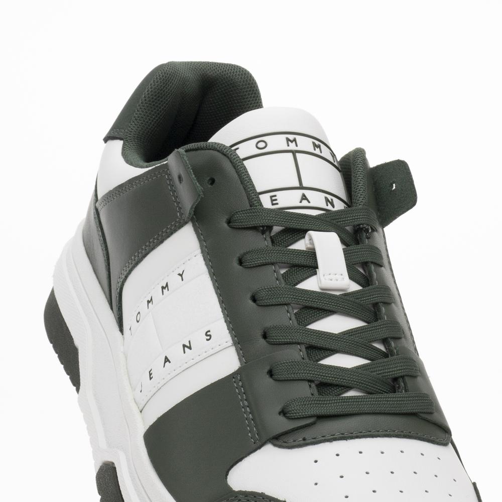 Cipő Tommy Jeans TJM Leather Cupsole 2.0 EM0EM01283-0K4 - fehér