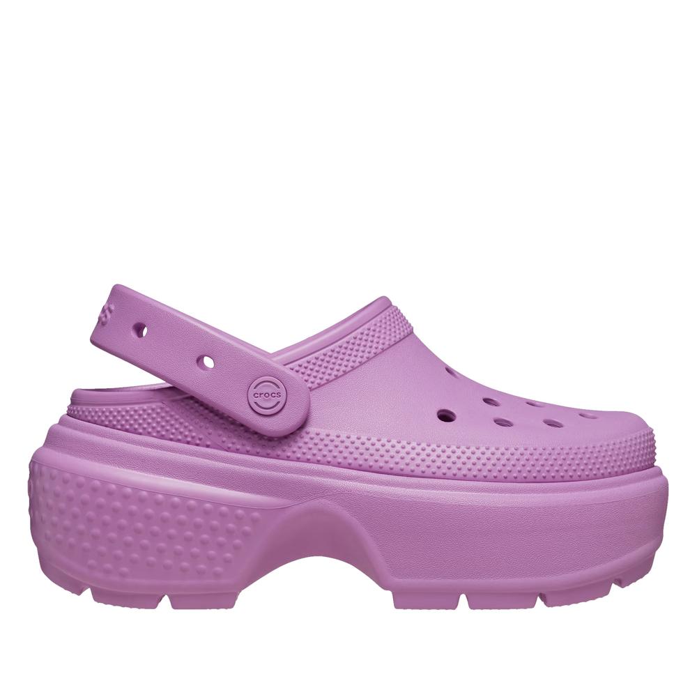 Flip Flop Crocs Stomp Clog 209347-6WQ - rózsaszín