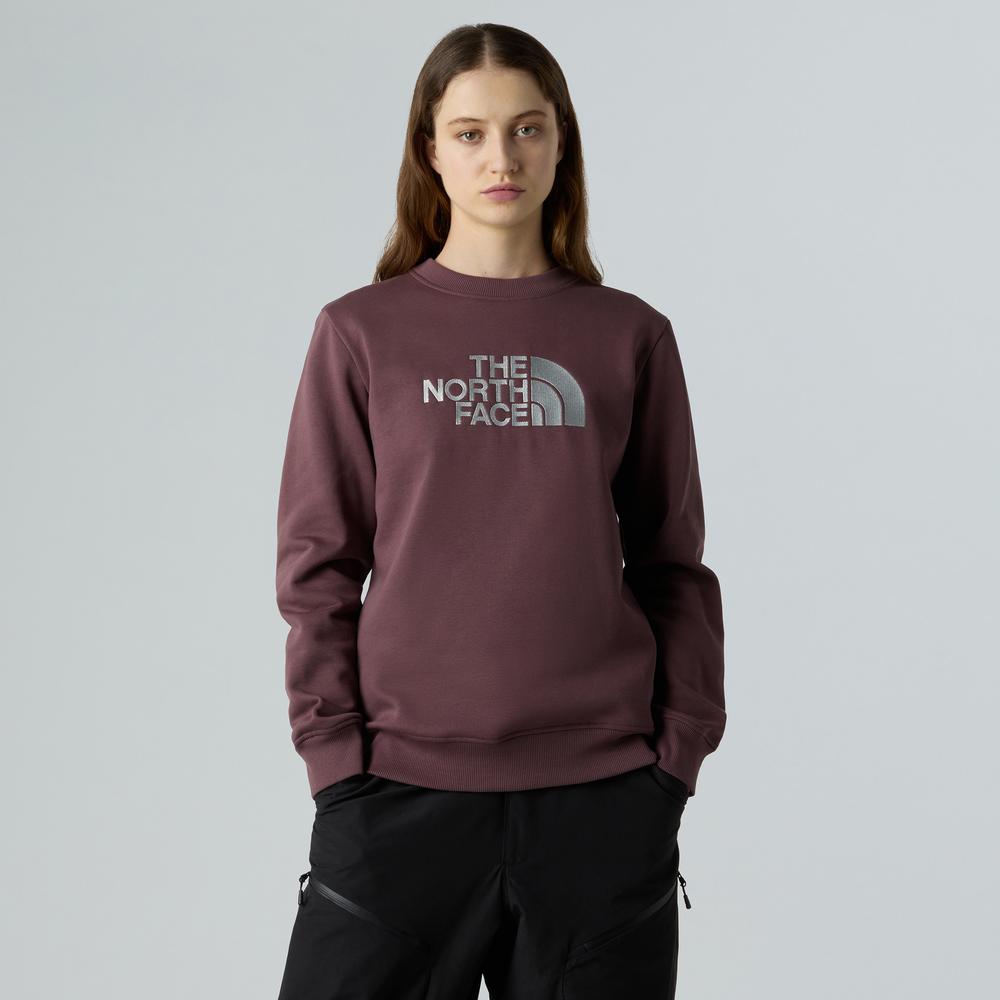 Női pulóver The North Face Drew Peak 0A89EFFAI1 - barna