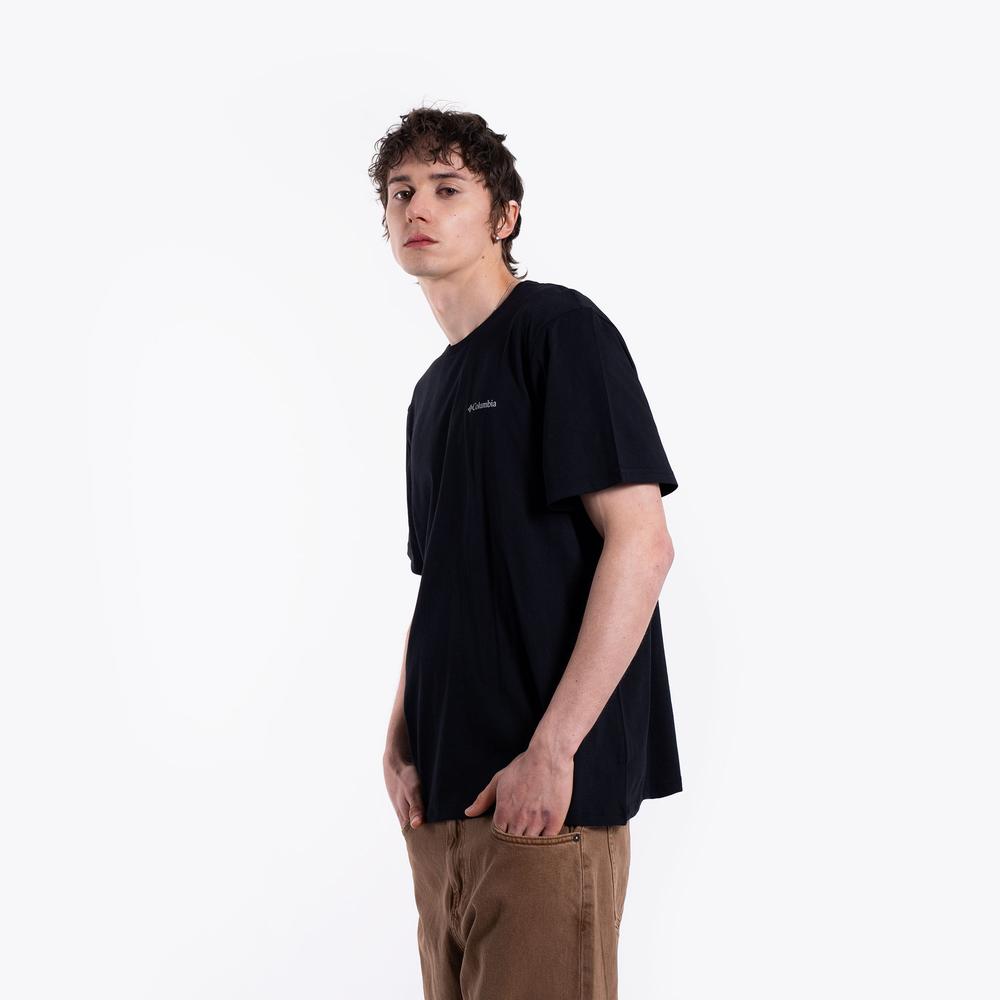 Férfi póló Columbia CSC Basic 2154991010 - fekete