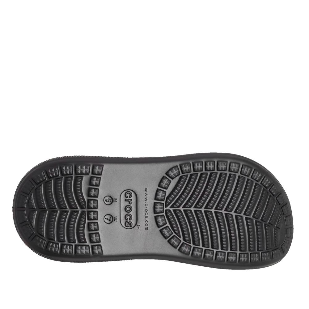 Flip Flop Crocs Classic Crush Clog 207521-001 - fekete
