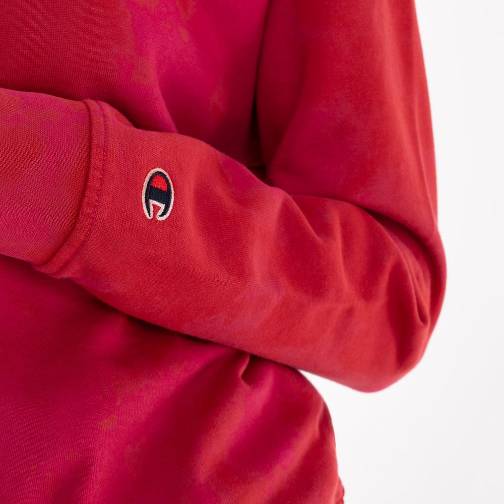 Pulóver Champion Hooded Sweatshirt 116071-PS025 - piros