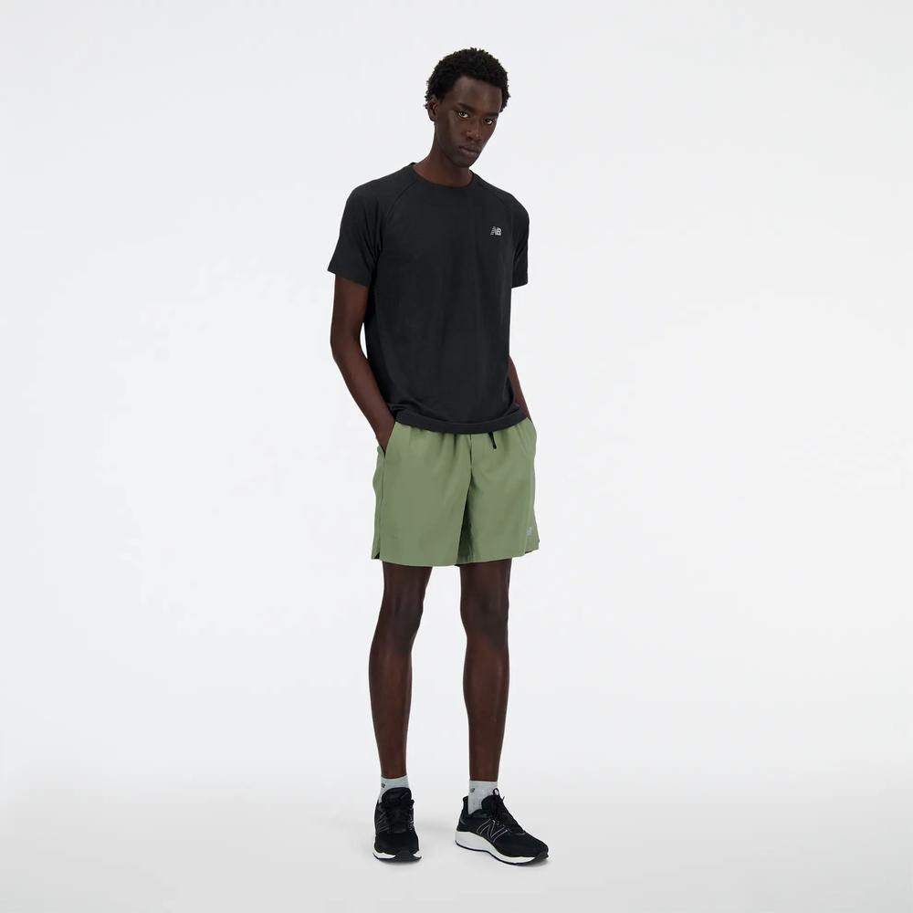 Férfi futópóló New Balance MT41080BK - fekete