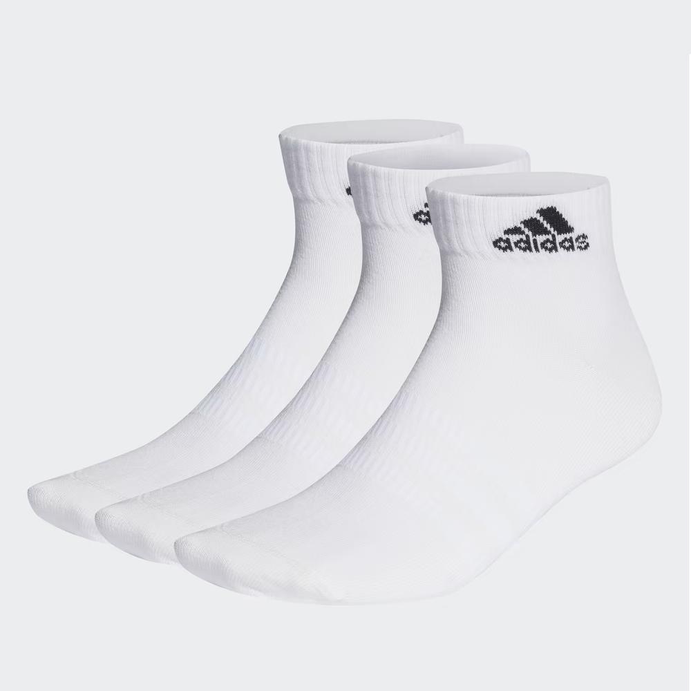 Zokni adidas Sportswear Thin And Ligth Ankle Socks 3 Pairs HT3468 - fehér