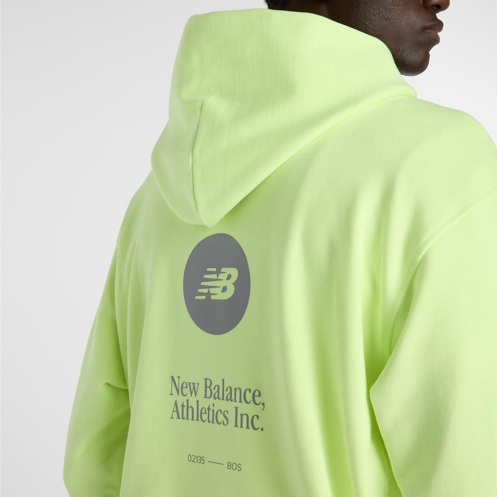 Férfi felső New Balance MT61M4JOAFG - zöld