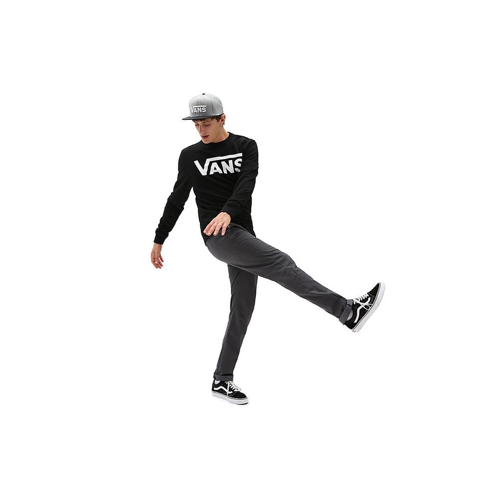 Pulóver Vans Classic Crew VN0A456AY281 - fekete
