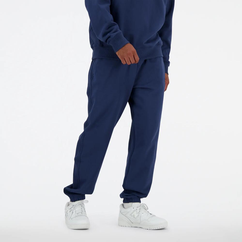 Férfi nadrág New Balance MP41508NNY - sötétkék