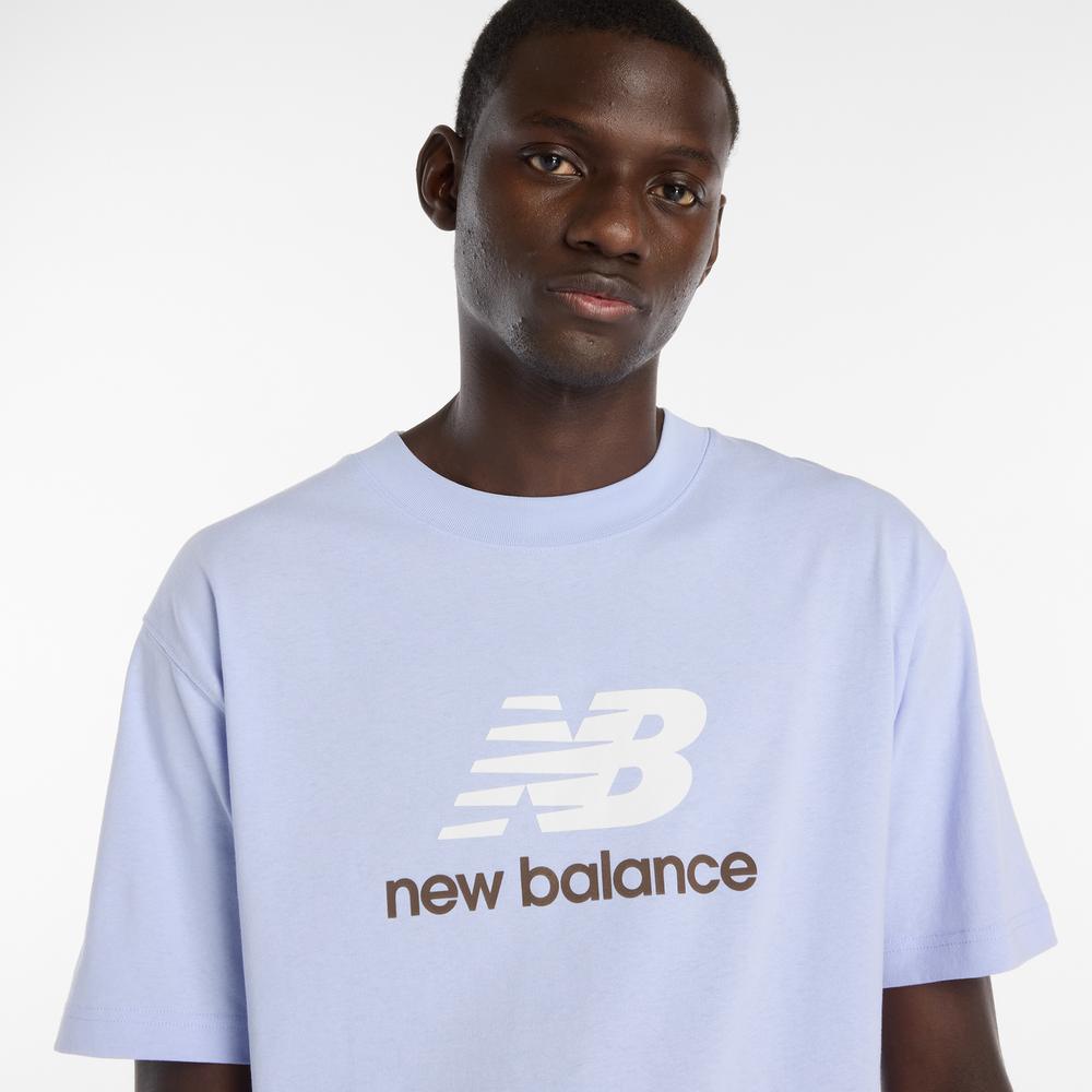 Férfi futópóló New Balance MT51500DYK - kék