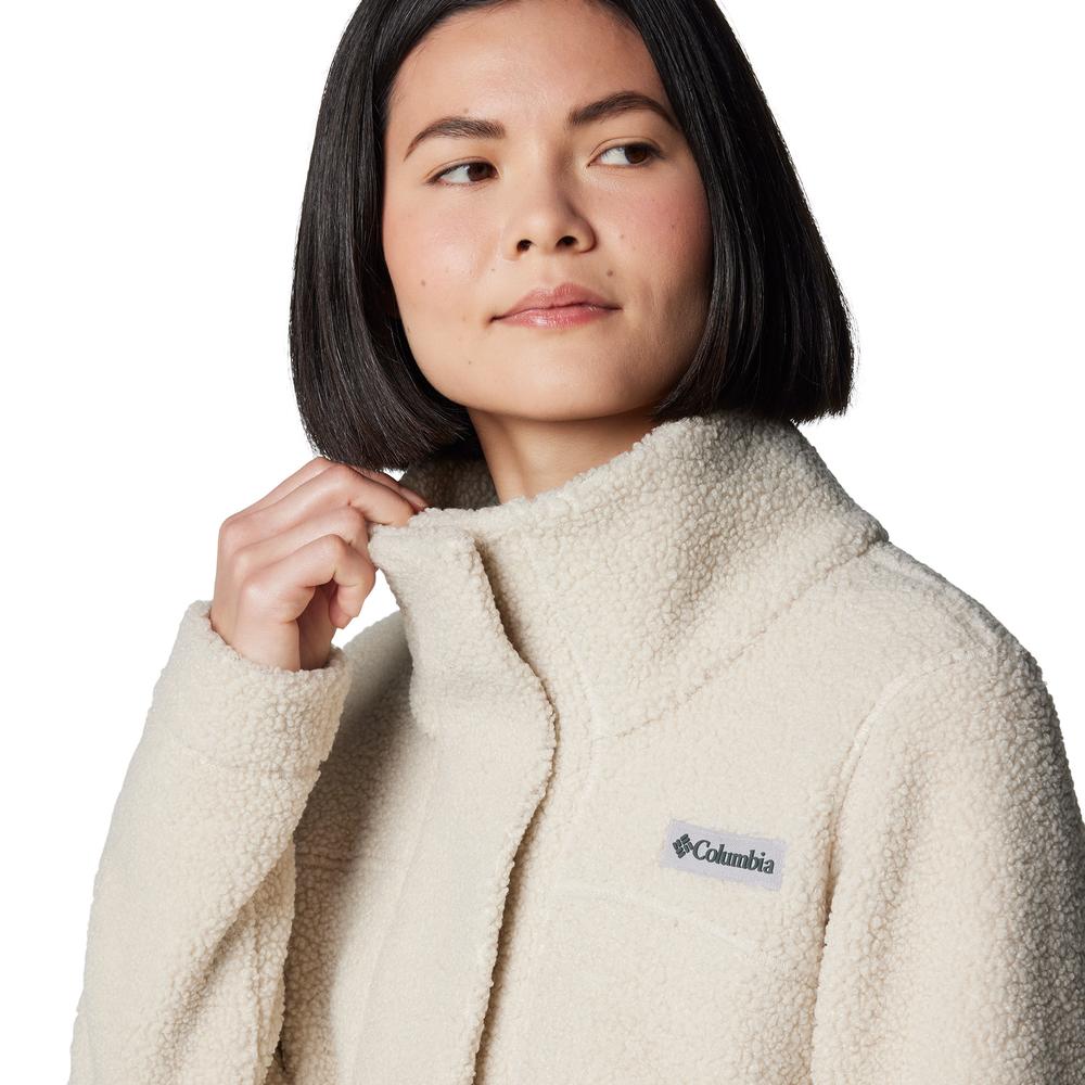 Női dzseki Columbia Panorama Lon Sherpa Fleece 1862582278 - bézs