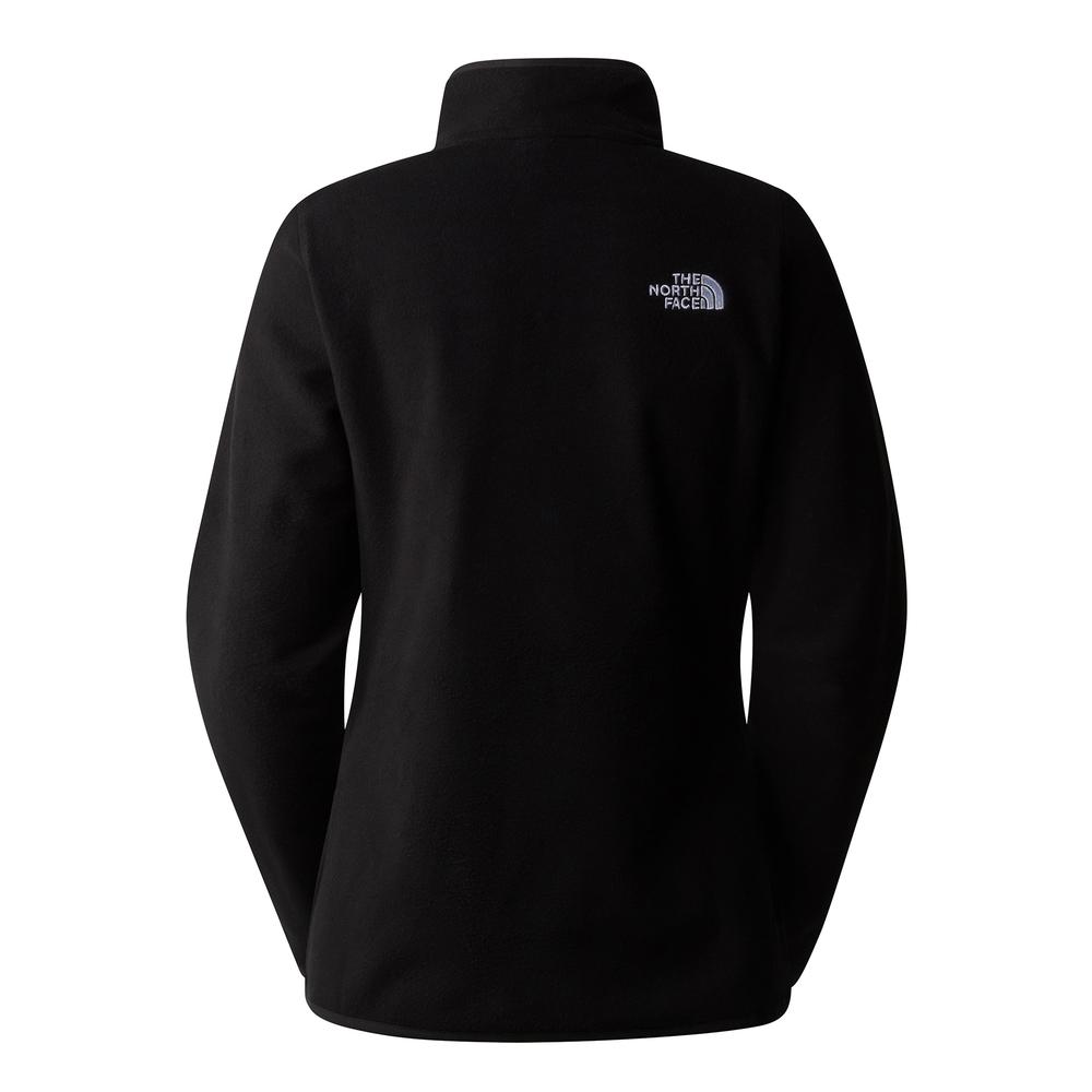 Pulóver női The North Face 100 Glacier 1/4 Zip Fleece 0A855M4H01 - fekete