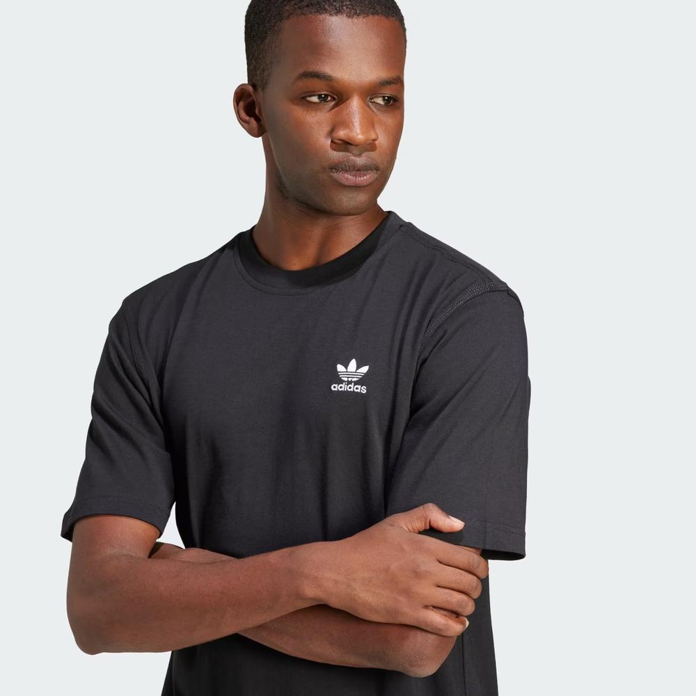 Póló adidas Originals Trefoil Essentials JI8545 - fekete