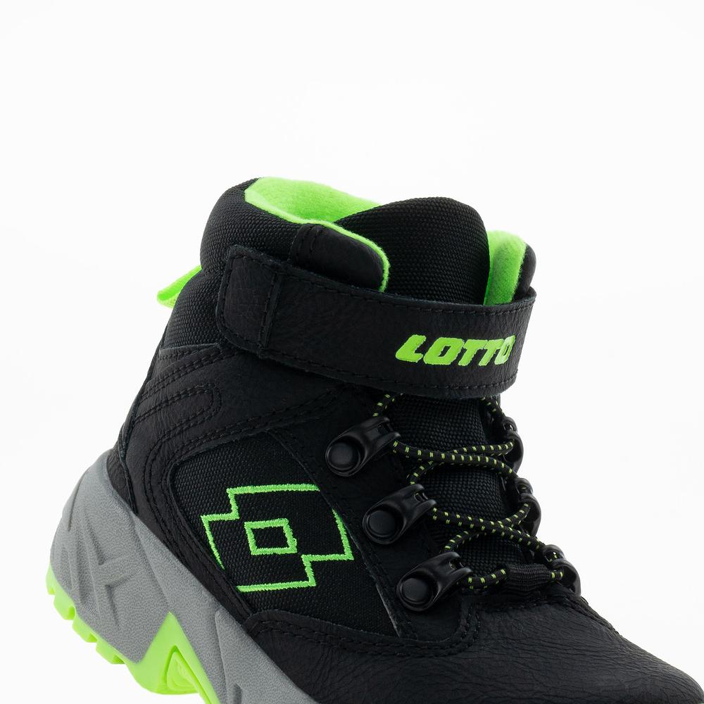 Gyerek cipő Lotto Woodlark Mid 2600440K-1164 - fekete