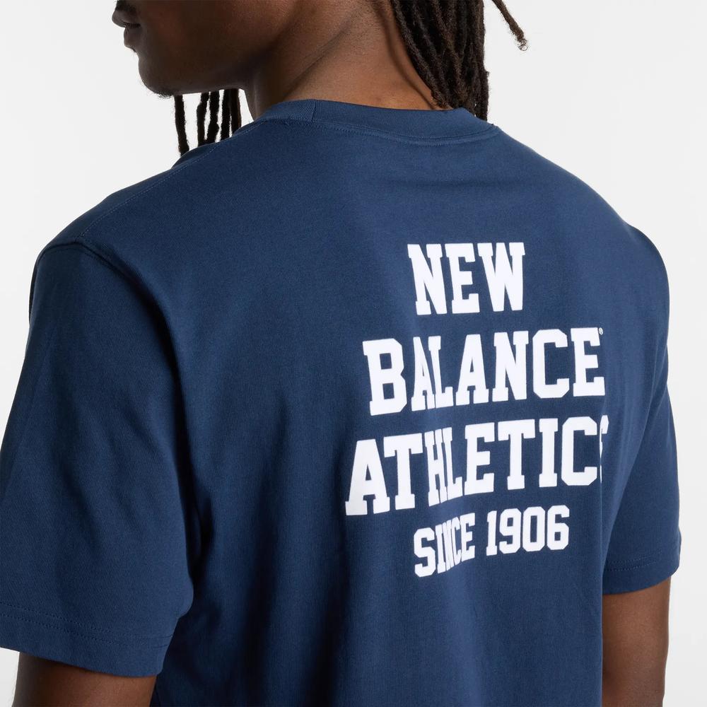 Férfi futópóló New Balance MT51526NNY - sötétkék