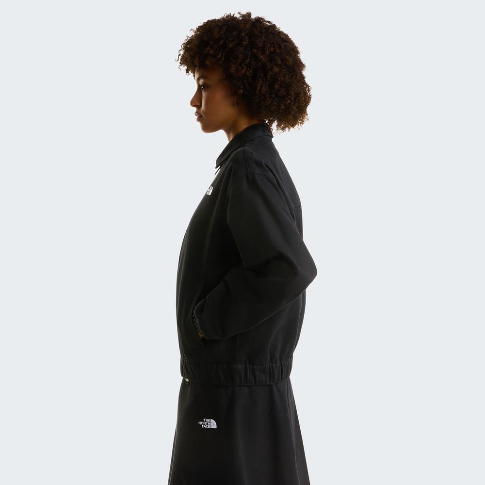 Női dzeki The North Face Twill Collared 0A8G9DJK31 - fekete