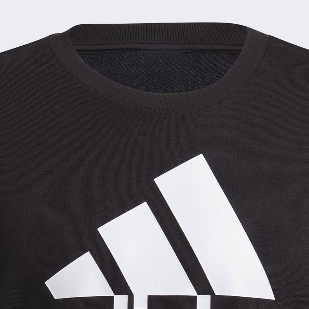 Pulóver adidas Sportswear Essentials Big Logo GK9076 - fekete