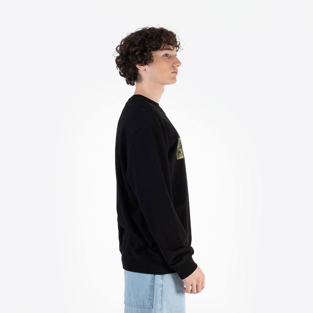 Pulóver Vans Epitome Crew VN000HP3BLK - fekete