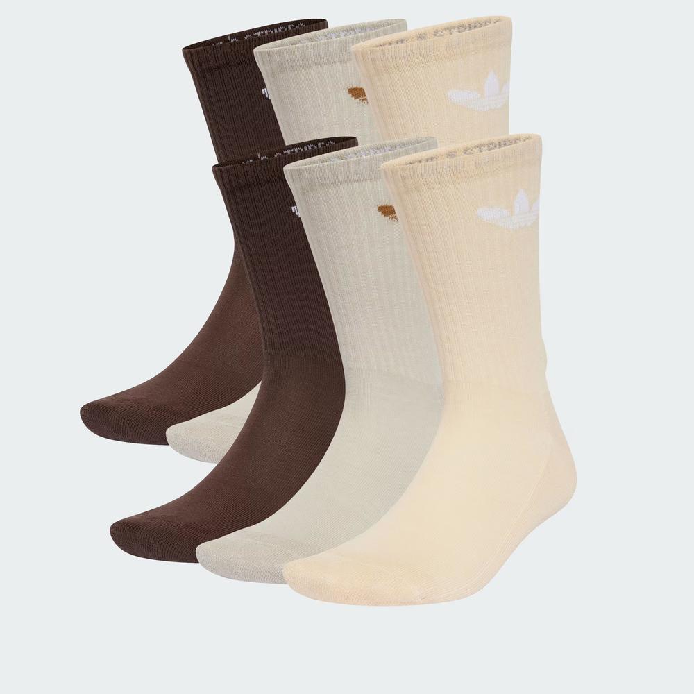 Zokni unisex adidas Originals Trefoil Cushion Crew Socks 6 Pairs IX5274 - többszínű