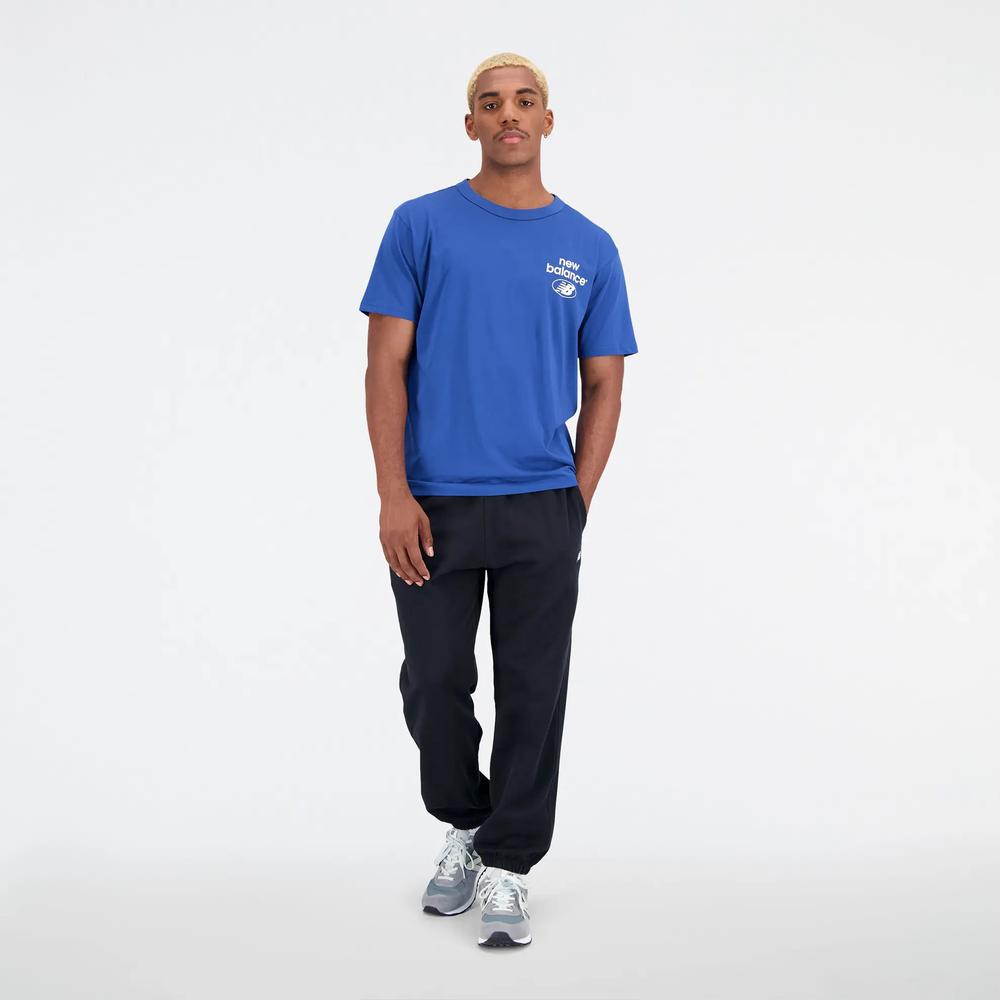 Férfi póló New Balance MT31518ATE - kék
