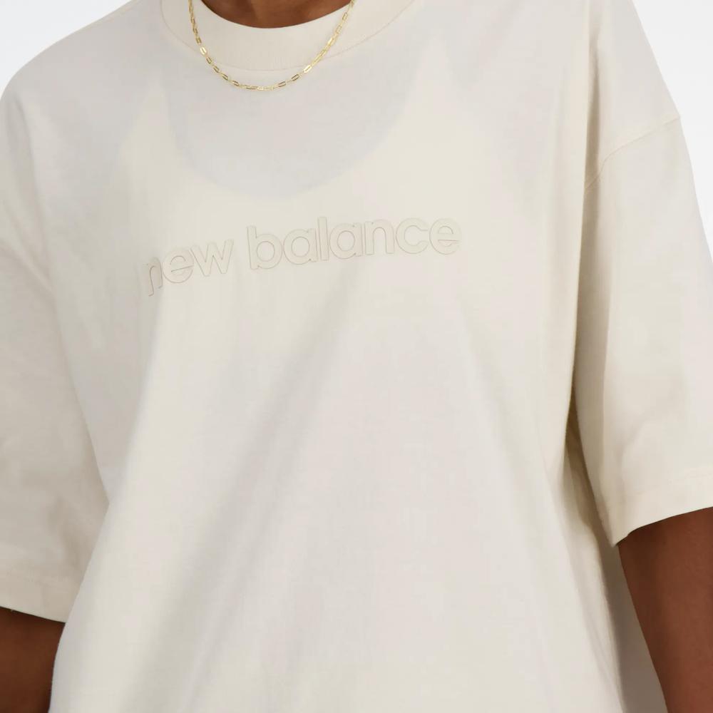 Női póló New Balance WT41555LIN - bézs