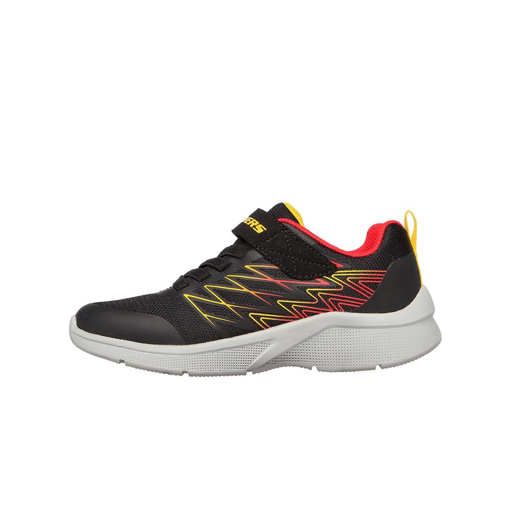 Cipő Skechers Microspec Texlor 403770LBKRD - fekete