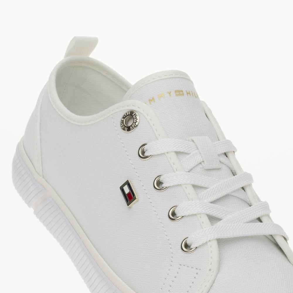 Cipő Tommy Hilfiger Vulc Canvas FW0FW08063-YBS - fehér