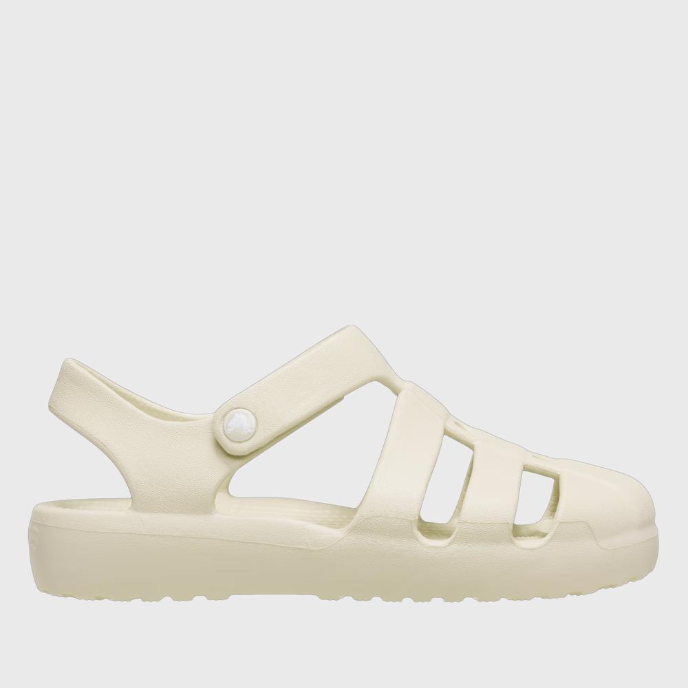 Gyerek szandál Crocs Classic Fisherman Sandal 210626-0LH - bézs