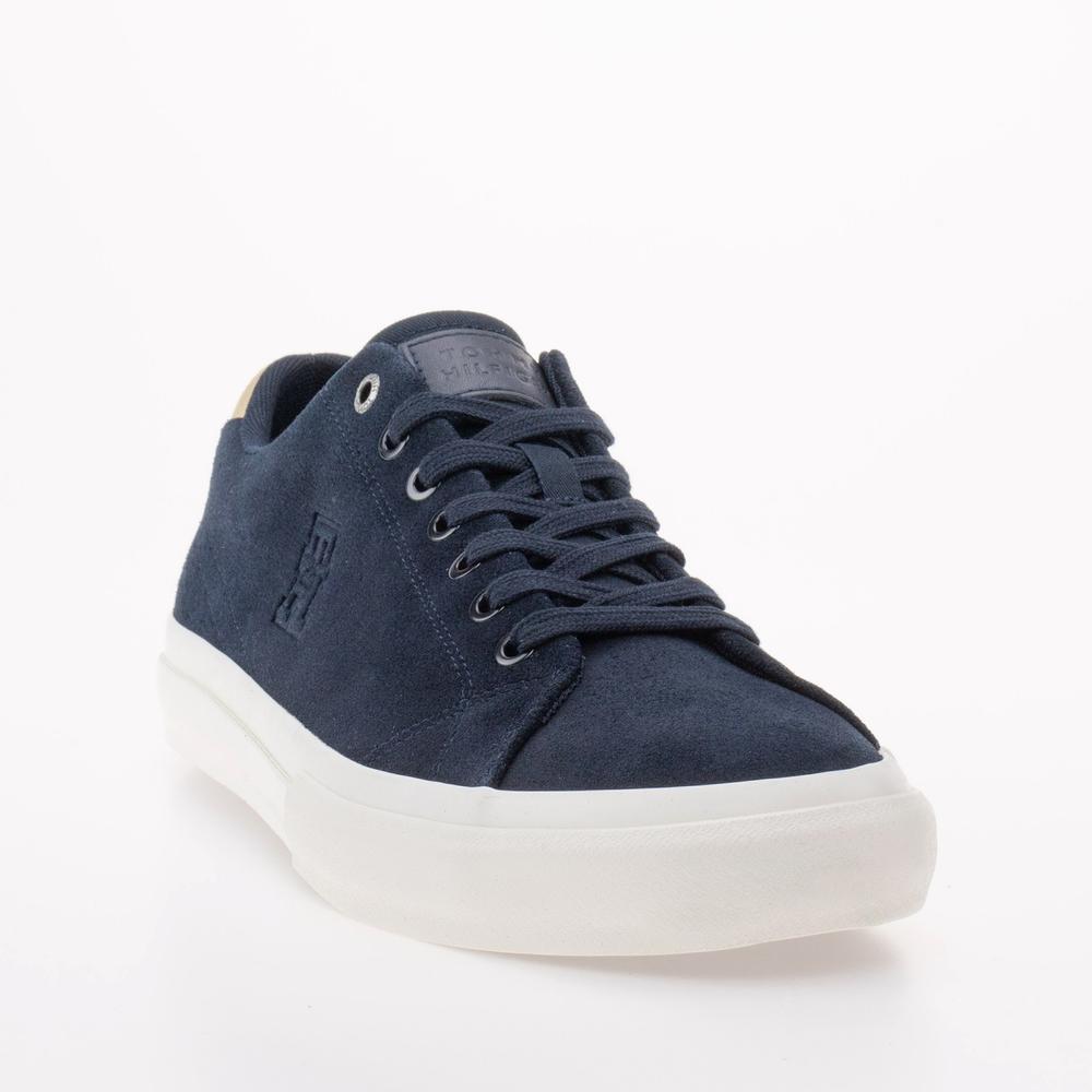 Cipő Tommy Hilfiger Hi Vulc Street Low Suede FM0FM04590-DW5 - sötétkék