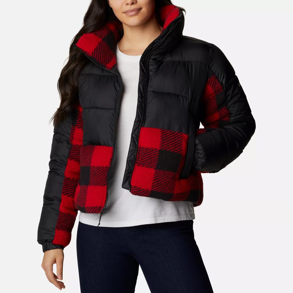 Dzseki Columbia Leadbetter Point Sherpa Hybrid Puffer 1955243011 - fekete