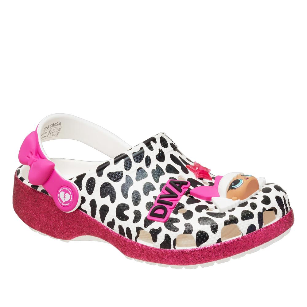 Flip Flop Crocs Kid's L.O.L. Surprise Diva Classic Clog 209465-100 - többszínű