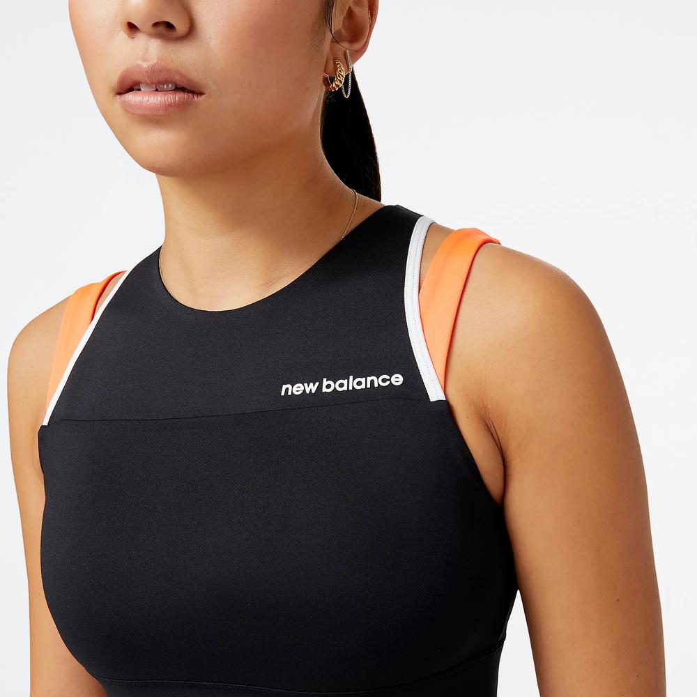 Női top New Balance WB21110NDF - fekete