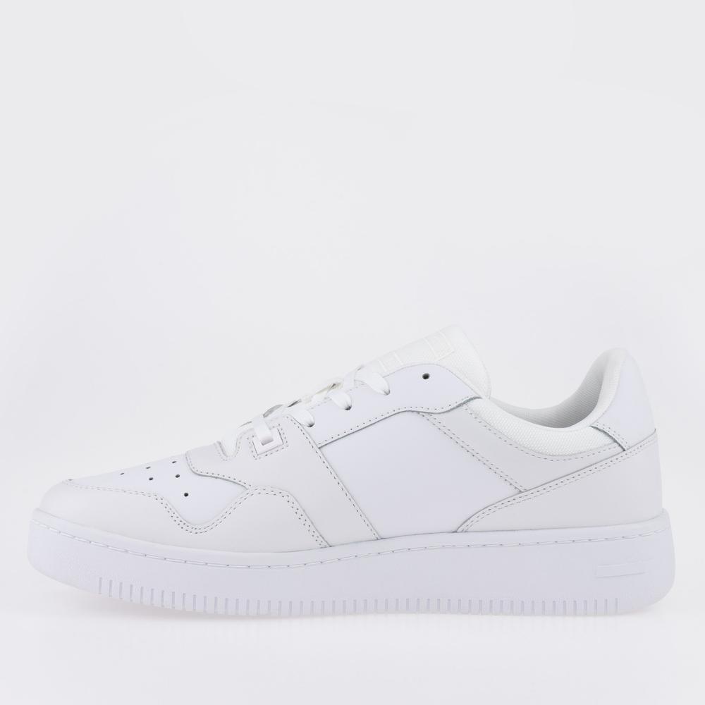 Cipő Tommy Jeans Retro Basket EM0EM00955-YBR - fehér