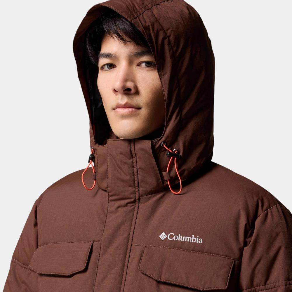 Férfi dzseki Columbia Landroamer Hooded Puffer 2088081256 - barna