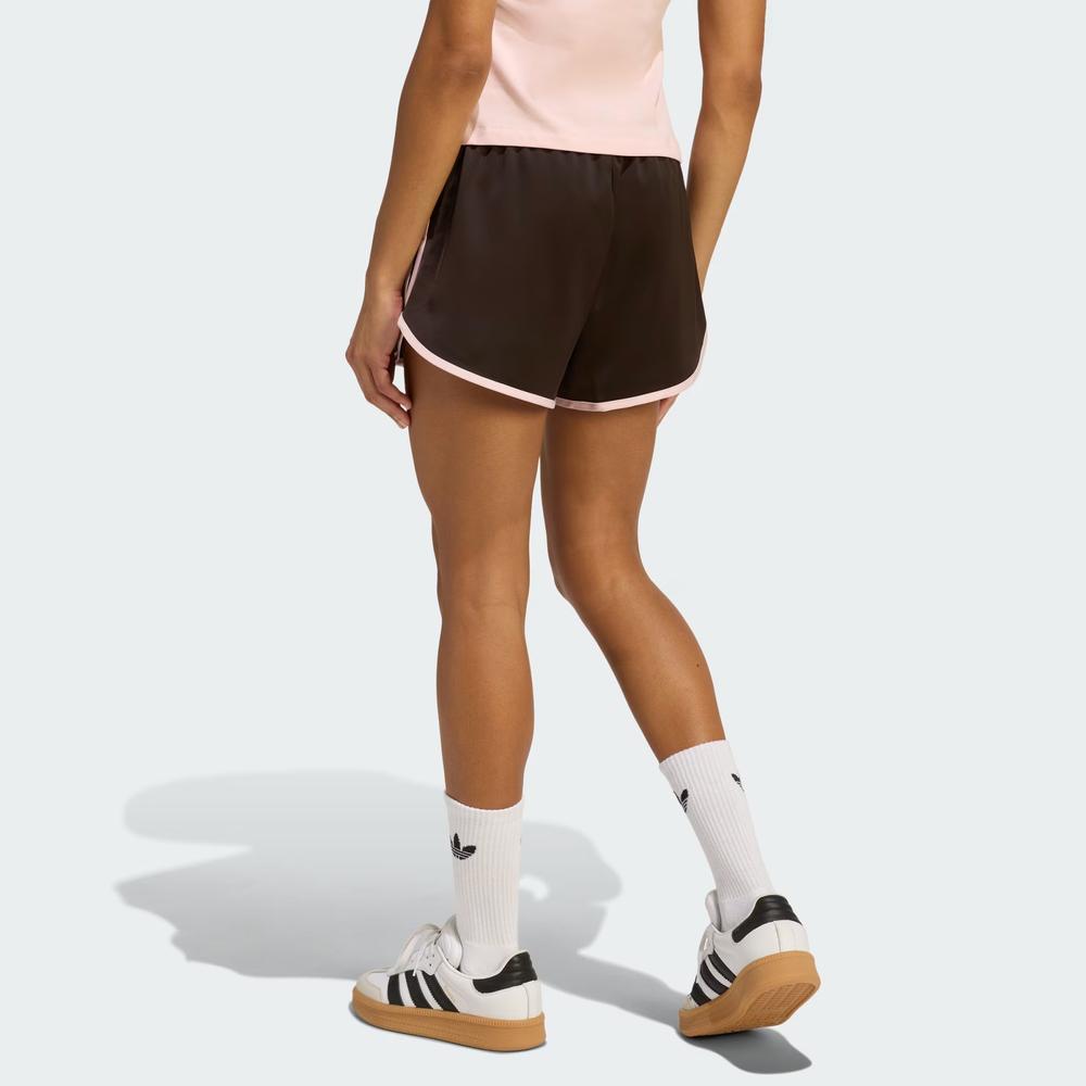 Rövidnadrág női adidas Originals 3-Stripes Sprinter KC9006 - barna