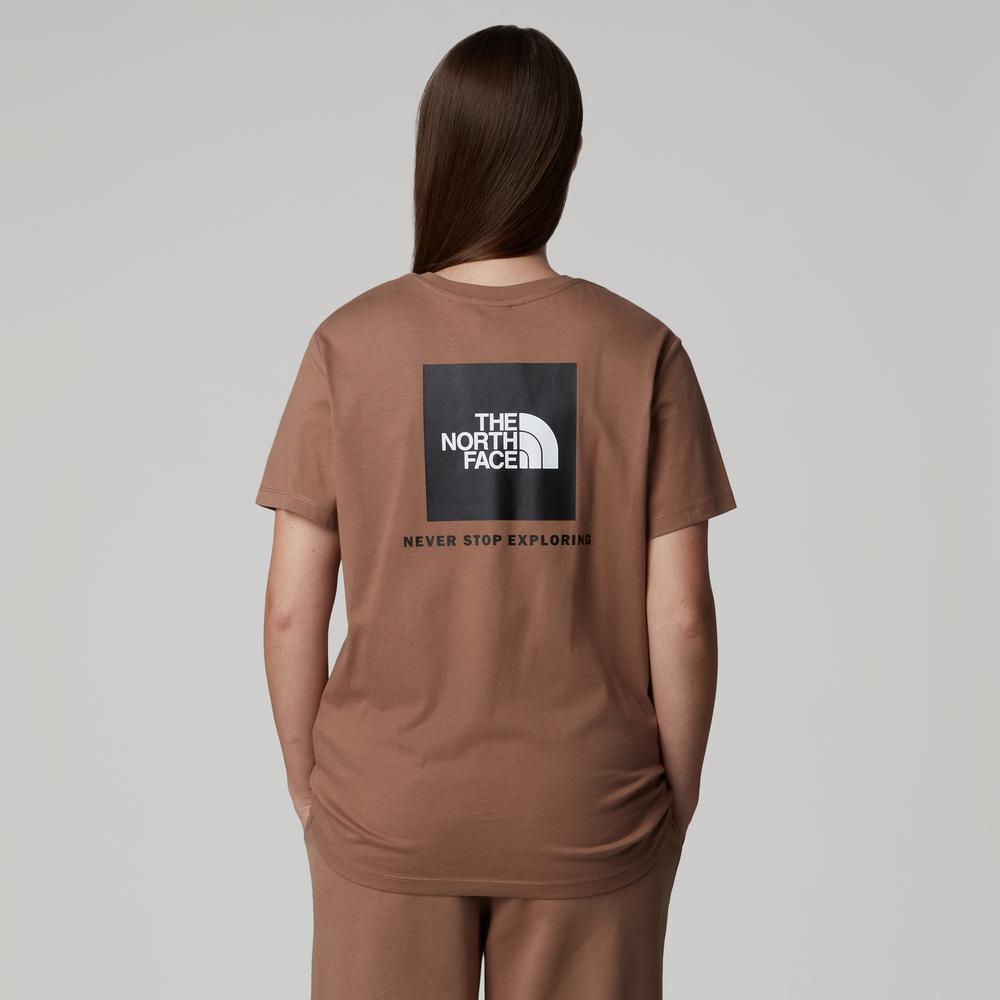Póló The North Face Redbox 0A87NK6E11 - barna