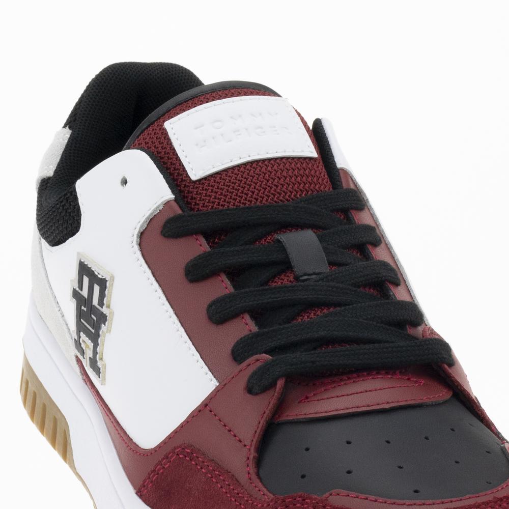Cipő Tommy Hilfiger Basket Street Mix FM0FM04695-BDS - többszínű