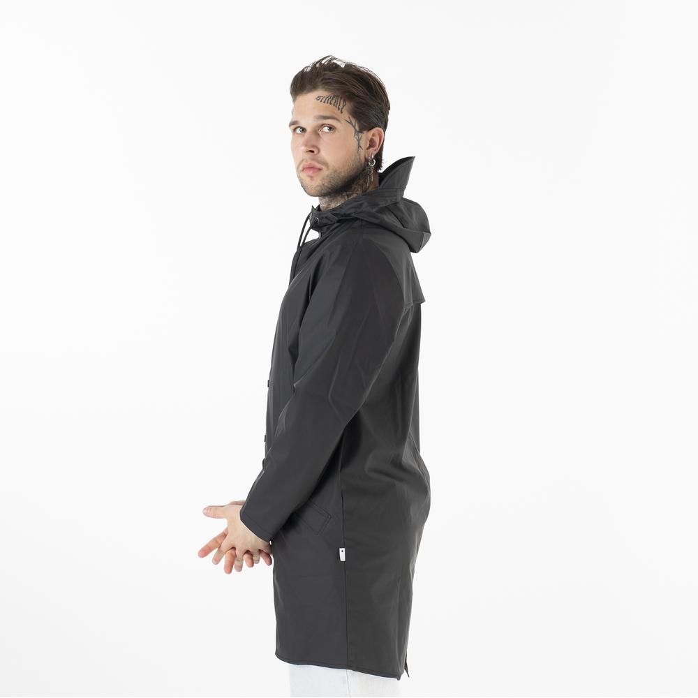 Dzseki Rains Long Jacket 12020-01 - fekete