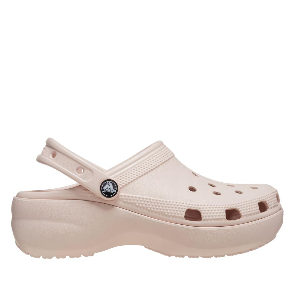 Flip Flop női Crocs Classic Platform Clog 206750-6UR - rózsaszín