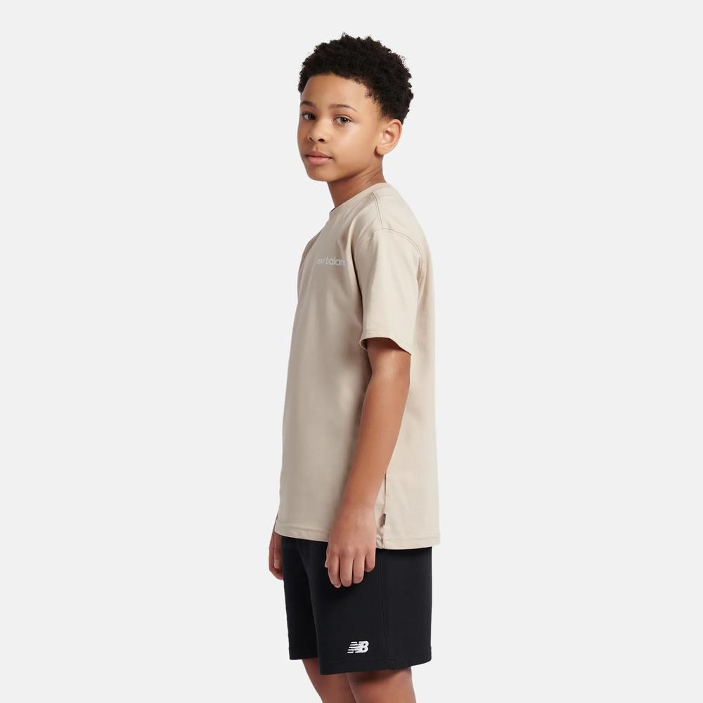 Gyerek póló New Balance YT61A21ATWF - bézs