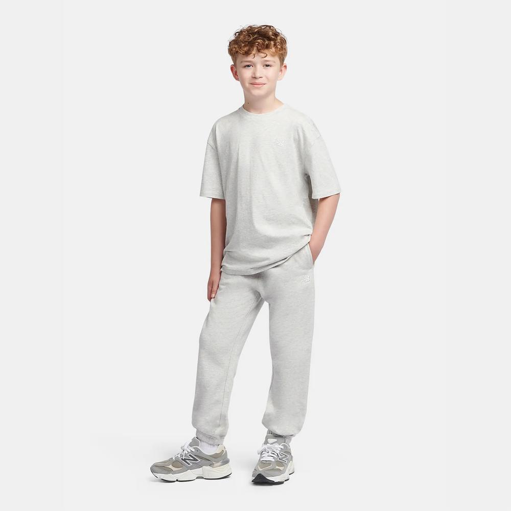 Gyerek nadrág New Balance LAKB0060AHH - szürke