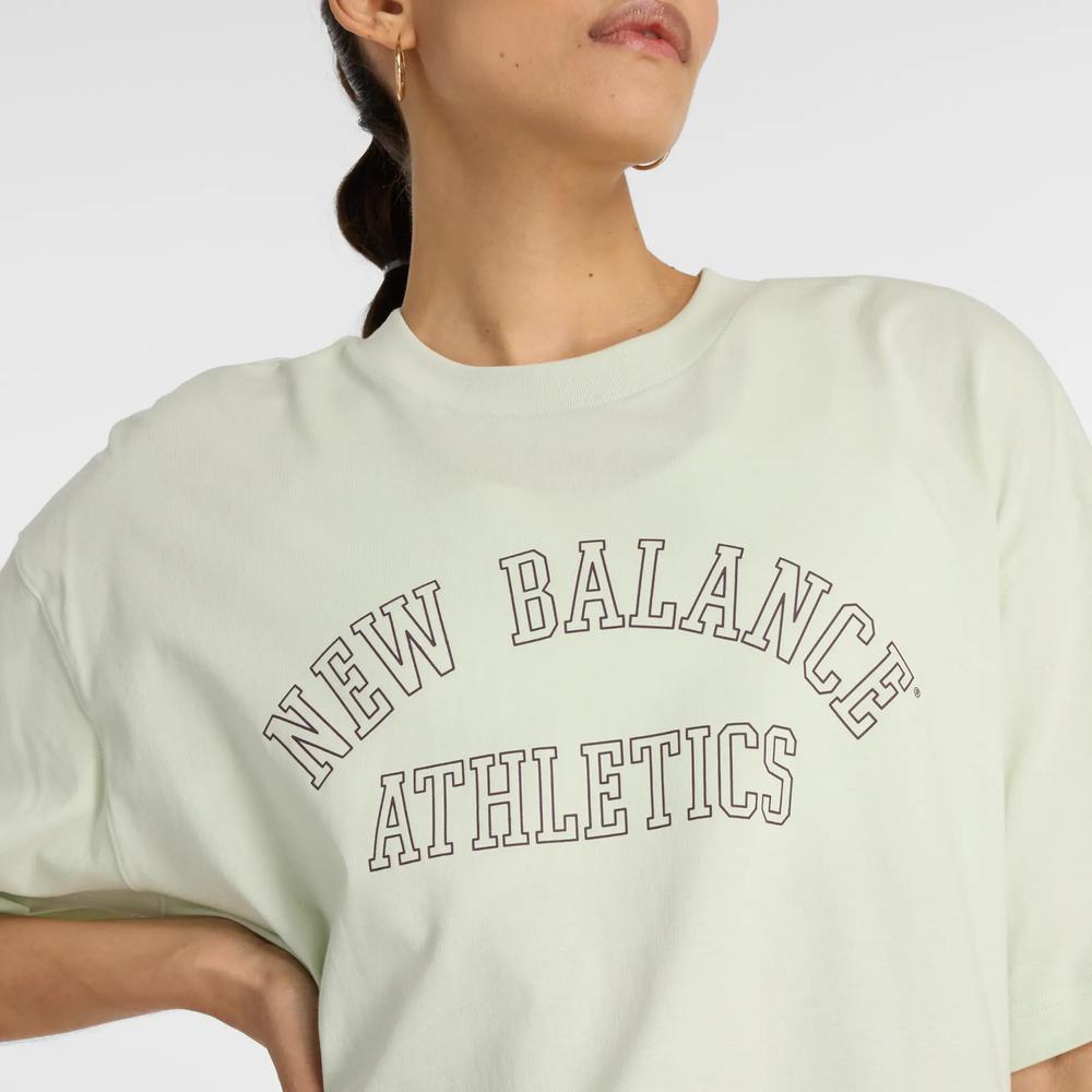 Női póló New Balance WT43542NUM - zöld