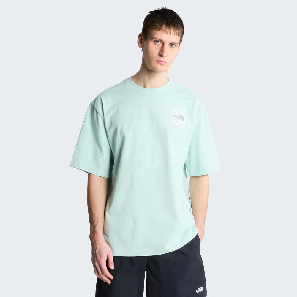 Póló férfi The North Face Sun 0A8GA0G701 - menta