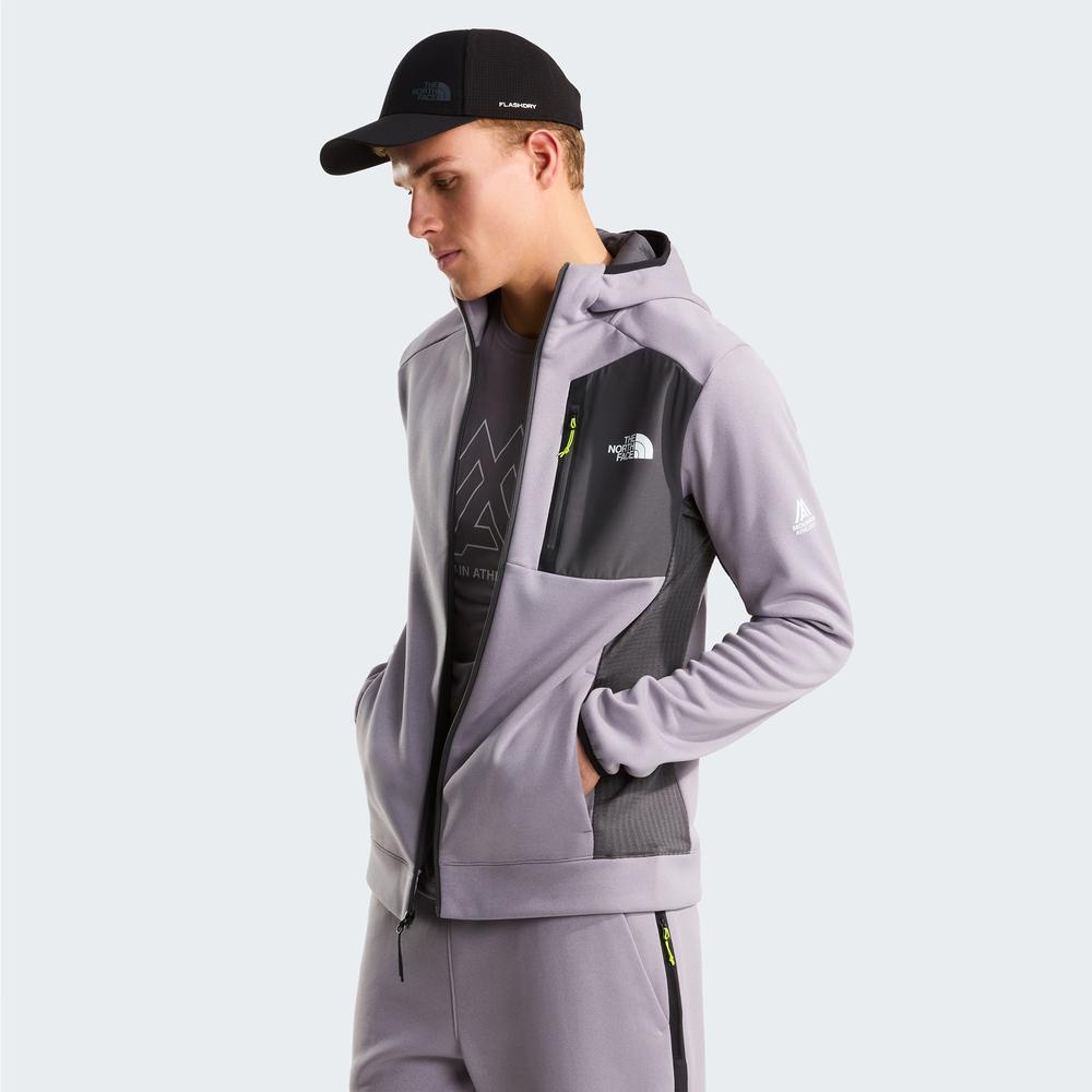 Pulóver The North Face Mountain Athletics 0A8DY7GOJ1 - szürke